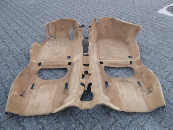 Porsche 997 911 997.2 GT2 Turbo Innenraum Teppich Beige  Bodenbelag 99755101112