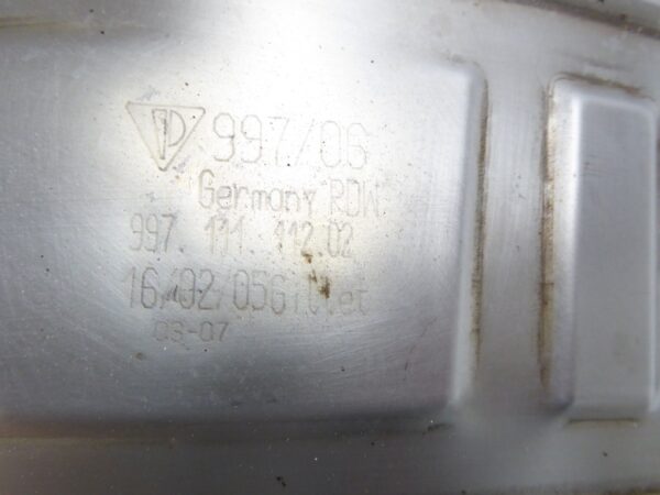 Porsche 997 911 MK1 Schalldämpfer Auspuff Gillet Endtopf  99711111202 links – Bild 12