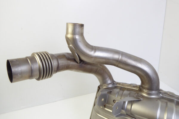 Porsche 997 911 MK1 Schalldämpfer Auspuff Gillet Endtopf  99711111202 links – Bild 13