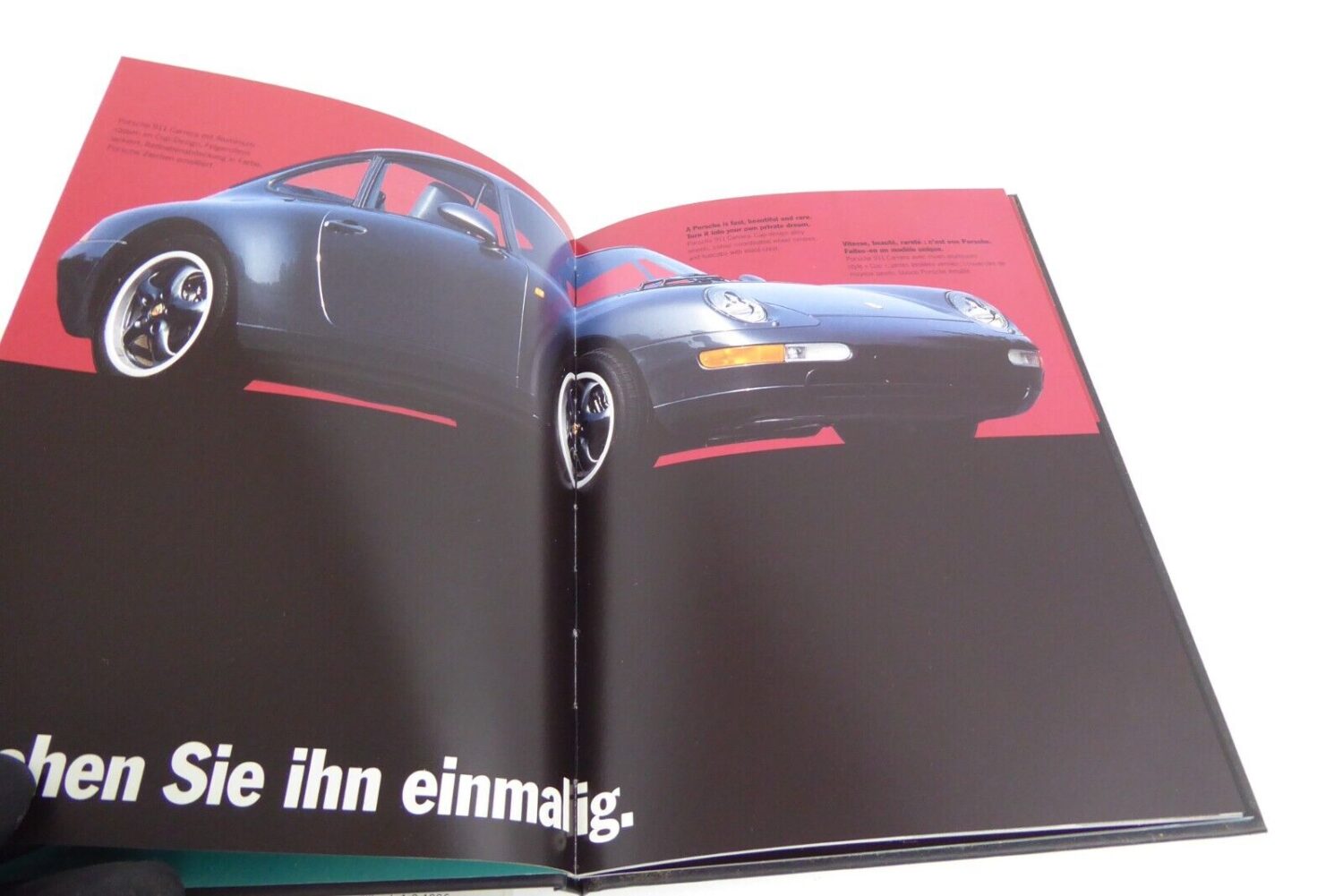 Porsche 911 964 993 Proschüre Preisliste Farbliste Konvolut Prospekte – Bild 4