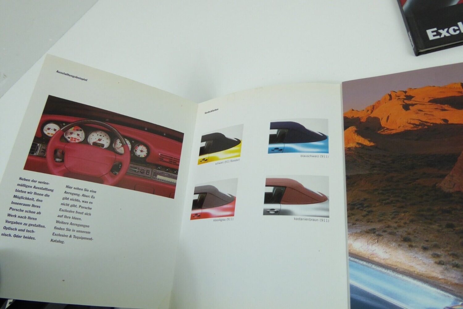 Porsche 911 964 993 Proschüre Preisliste Farbliste Konvolut Prospekte – Bild 8