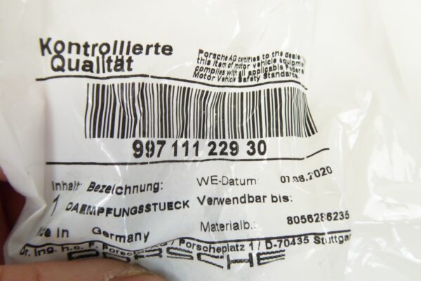 Porsche 911 996 / 997 - 99711122930 Schalldämpfer Auspuffhalterung (4ER-SET) – Bild 7