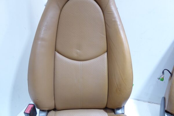 PORSCHE 911 997  Fahrer und  Beifahrersitz Ledersitze  Beige – Bild 5