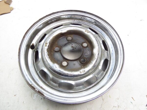Porsche 901 911 356 SC  Kronprinz Stahlfelge 5,5 x 15 Zoll Chrom 11.1968