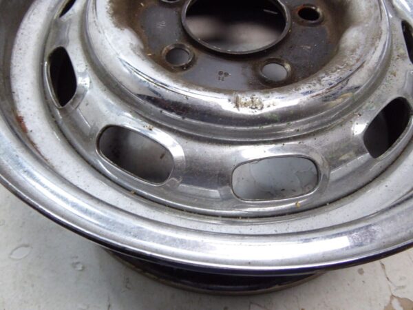 Porsche 901 911 356 SC  Kronprinz Stahlfelge 5,5 x 15 Zoll Chrom 11.1968 – Bild 8