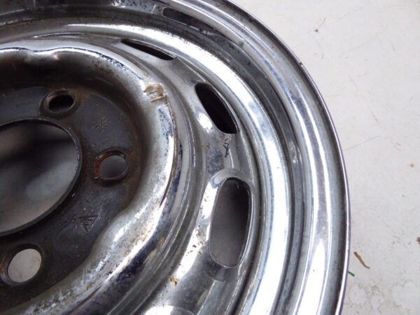 Porsche 901 911 356 SC  Kronprinz Stahlfelge 5,5 x 15 Zoll Chrom 11.1968 – Bild 9