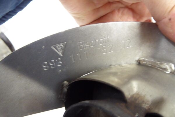Porsche 911 993 Auspuff Endrohrblende Endrohr 99311125103 99311125202 Bischoff – Bild 7
