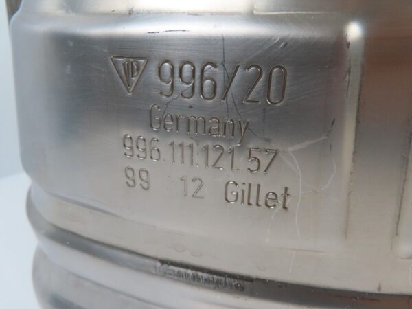 Porsche 911 996 Gillet  1 Generation Auspuff Endschalldämpfer 99611112157 Rechts – Bild 4