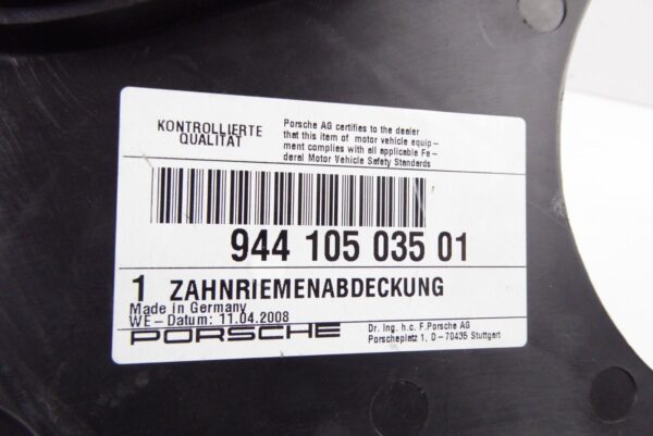 Original Porsche 944 968 Abdeckung Zahnriemen 94410503501 – Bild 4