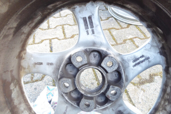PORSCHE 911 996 Turbo 18  99636213604 Hohlspeichen Felge Alufelge 8.5Jx18H2 ET50 – Bild 7