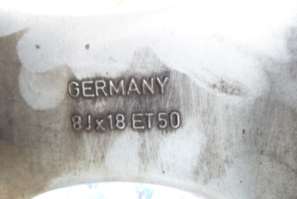 PORSCHE 911 996 Turbo 18  99636213604 Hohlspeichen Felge Alufelge 8.5Jx18H2 ET50 – Bild 8