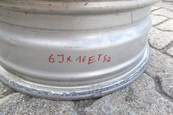 Porsche  911 964 924/944 6J x16 ET 52  96436211201  Alufelgen 2 Stück  Felgen – Bild 8
