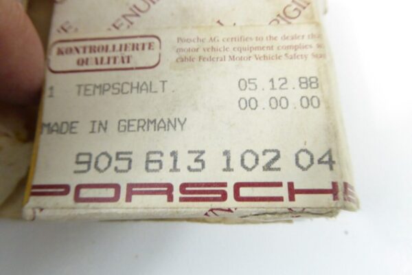Porsche 912 911 914 Sportomatik Schalter 90561310204 Öl Temperatur Messer NEU – Bild 4