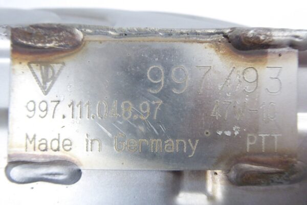 Porsche 997 911 GT3 Schalldämpfer Klappenauspuff  Rechts 99711104897 – Bild 12