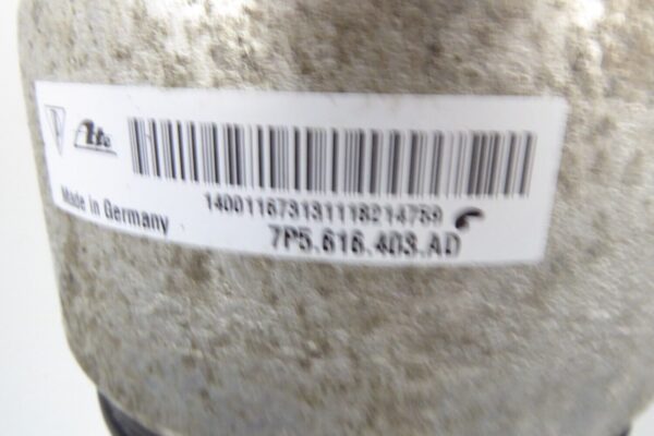 Orig. Porsche Cayenne 7P Stoßdämpfer Federbein Luftbalg Vorne Links 7P5616039AD – Bild 7