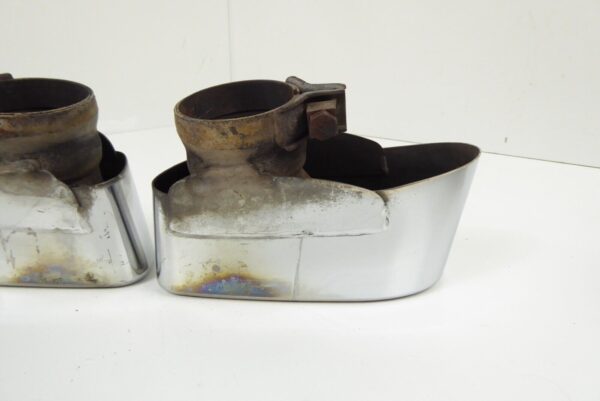 Porsche 911 997 Endrohr Auspuffblende Rechts 99711125201 99711125101 – Bild 4