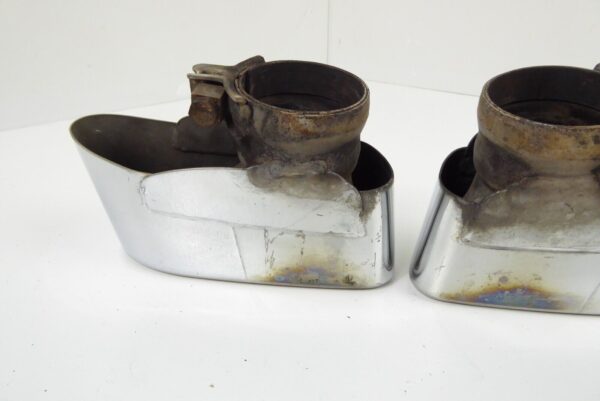 Porsche 911 997 Endrohr Auspuffblende Rechts 99711125201 99711125101 – Bild 5