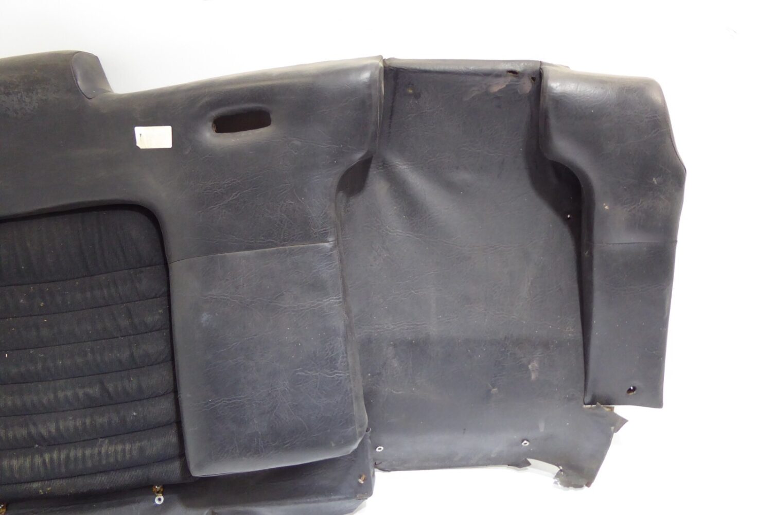 Porsche 914 Sitz Rückenlehne Schwarz Leder Hinten zum Überholen – Bild 3