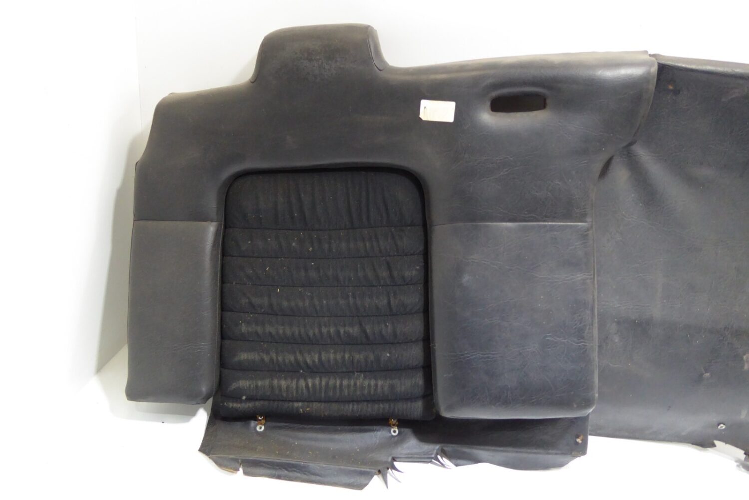 Porsche 914 Sitz Rückenlehne Schwarz Leder Hinten zum Überholen – Bild 4