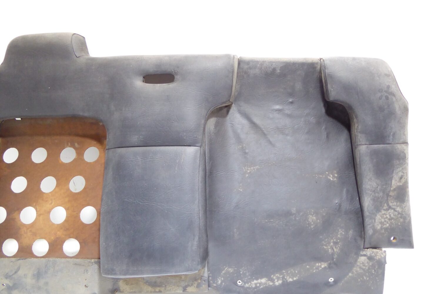 Porsche 914 Sitz Rückenlehne Schwarz Leder zum Überholen – Bild 4