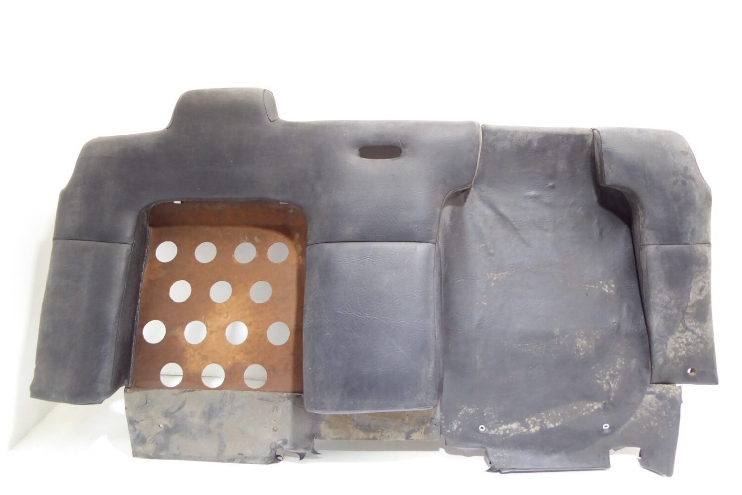 Porsche 914 Sitz Rückenlehne Schwarz Leder zum Überholen