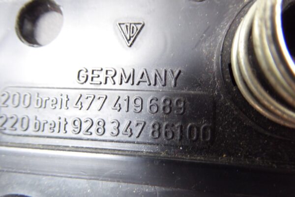 Porsche 928 944 NEU  Prallplatte Lenkrad Blende schwarz 477419689 92834786100 – Bild 5