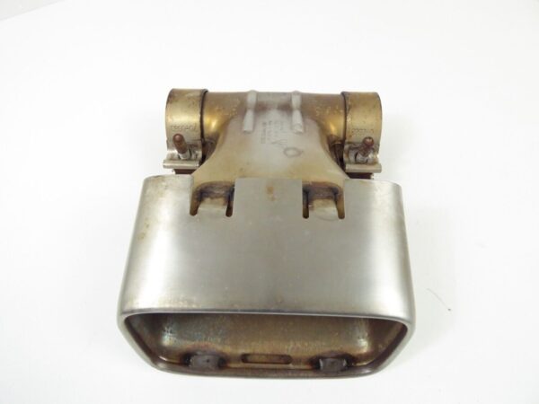 Porsche 982 718 Boxster Cayman Endrohr Oval Edelstahl Gebürstet 982251187P – Bild 7