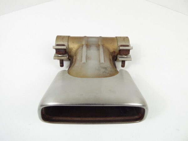 Porsche 982 718 Boxster Cayman Endrohr Oval Edelstahl Gebürstet 982251187P
